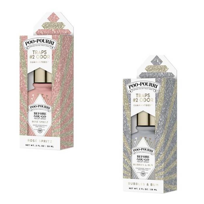PooPourri Bubbly Bundle 2 Pack - Rosé Spritz + Bubbles &amp; Bum
