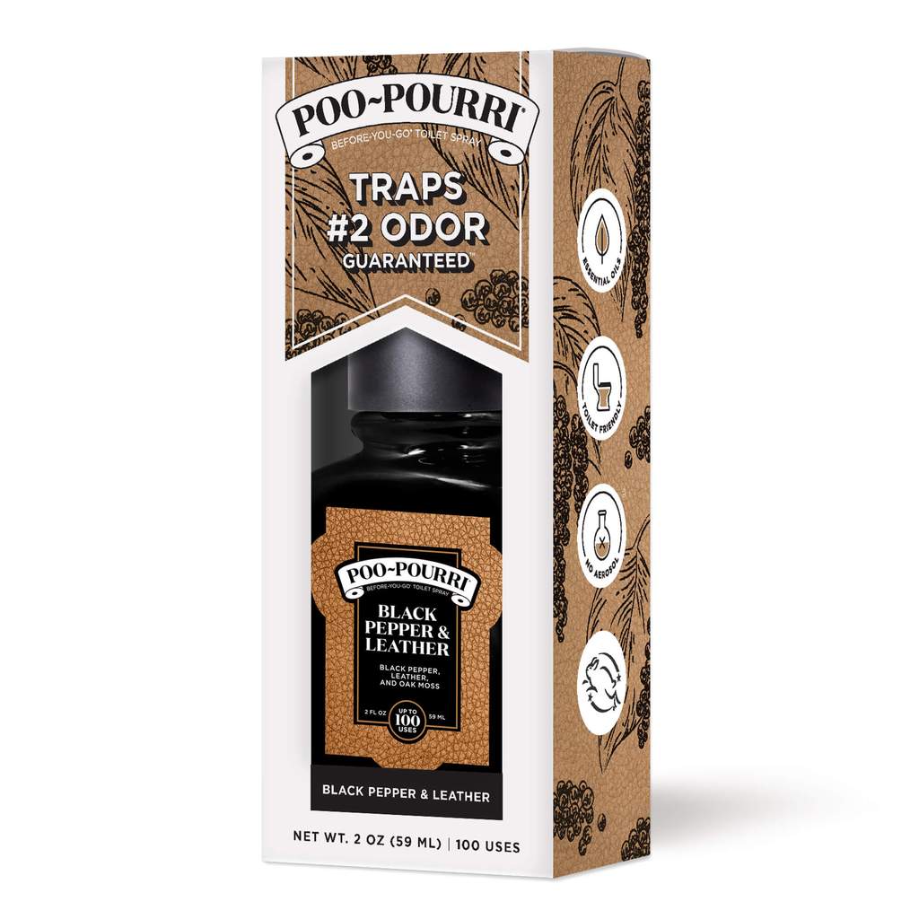 Poo-Pourri - Black Pepper &amp; Leather
